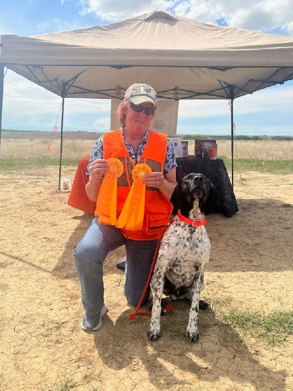 SIRE EARNING HIS HUNT TITLE