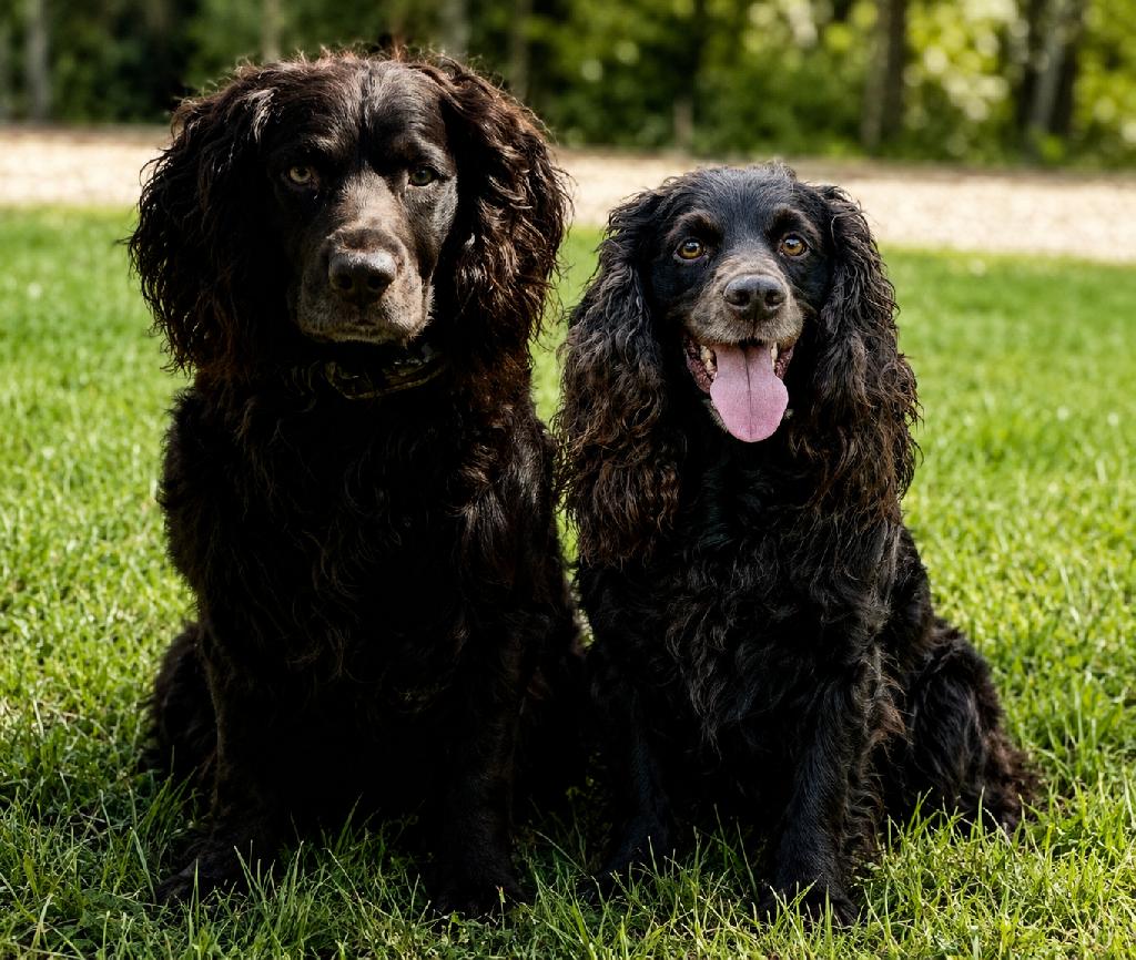 TRIPLE REGISTERED LBD HUNTIN MACHINES Boykin Spaniels